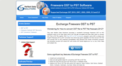 Desktop Screenshot of exchange.freewareosttopst.com
