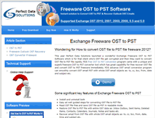 Tablet Screenshot of exchange.freewareosttopst.com